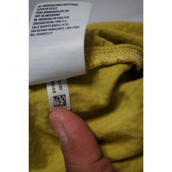 American Eagle Womens Yellow Corduroy Skirt – Size M - Picture 4 of 6